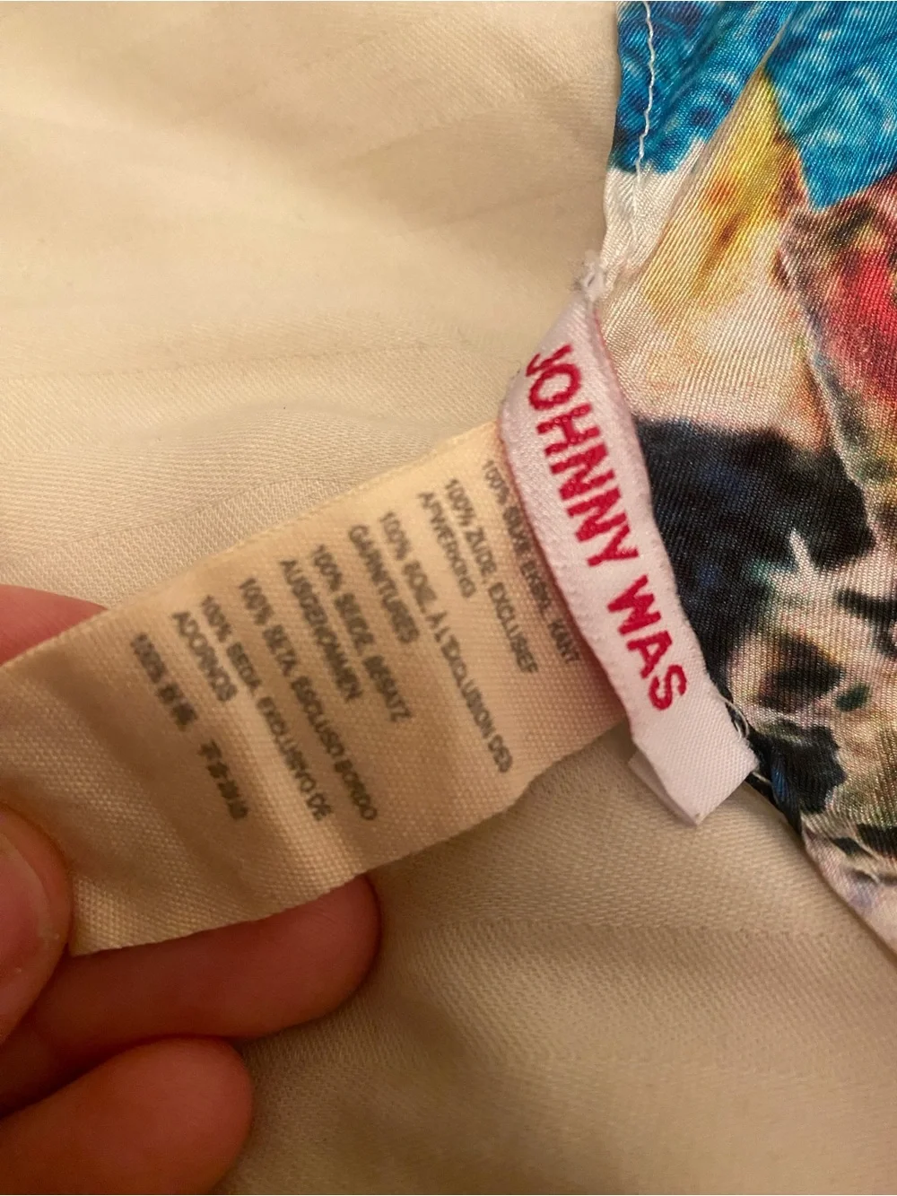 Johnny Was Multicolor Scarf